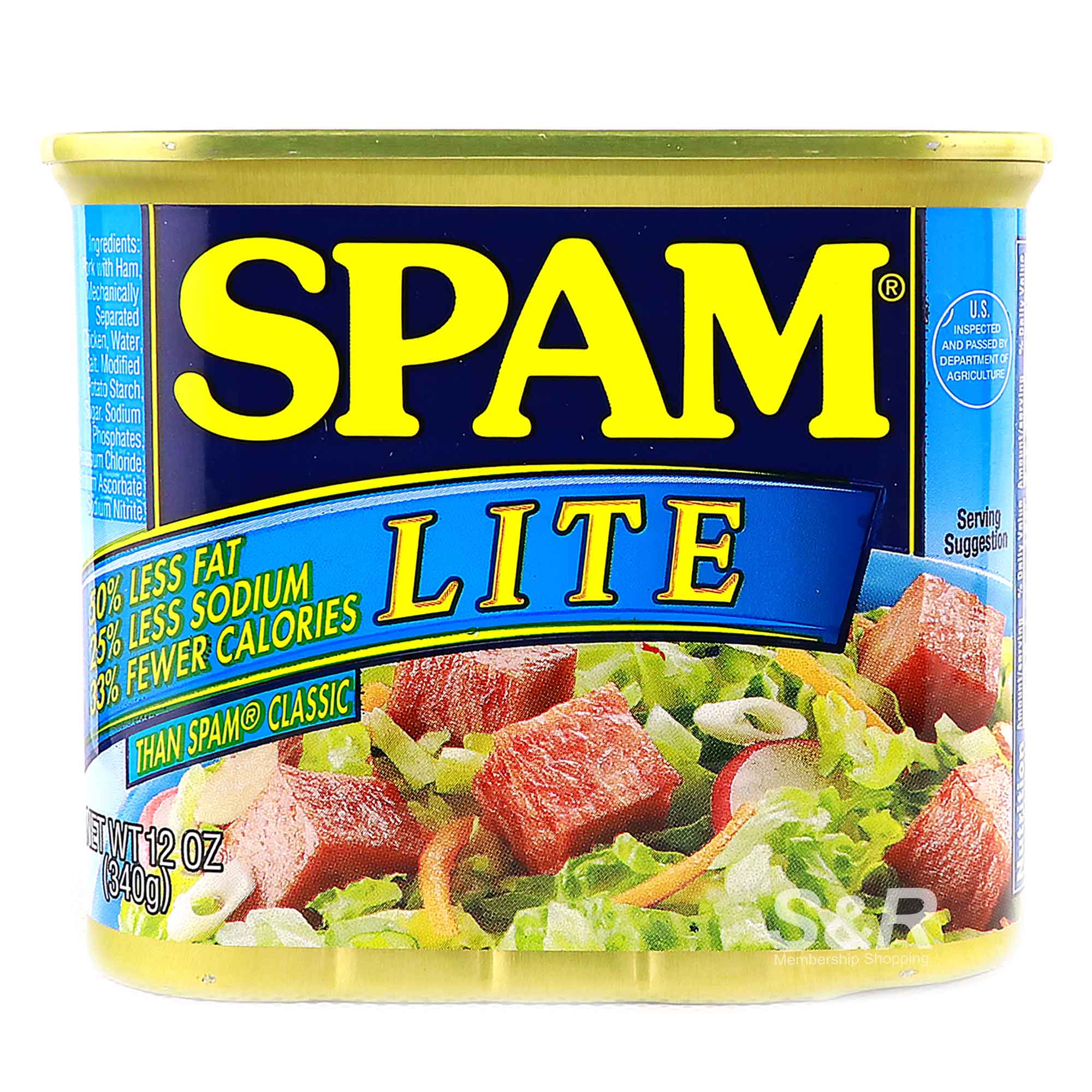 Spam Luncheon Meat Lite 340g Spam Luncheon Meat Lite 340g